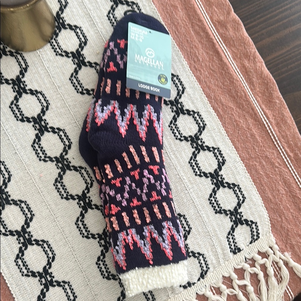 Magellan Outdoors Patterned Socks - Multicolor